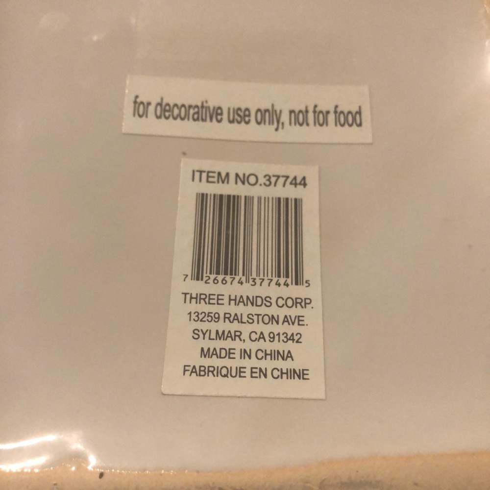 Three hands Corp Jar - Picture 2 of 2